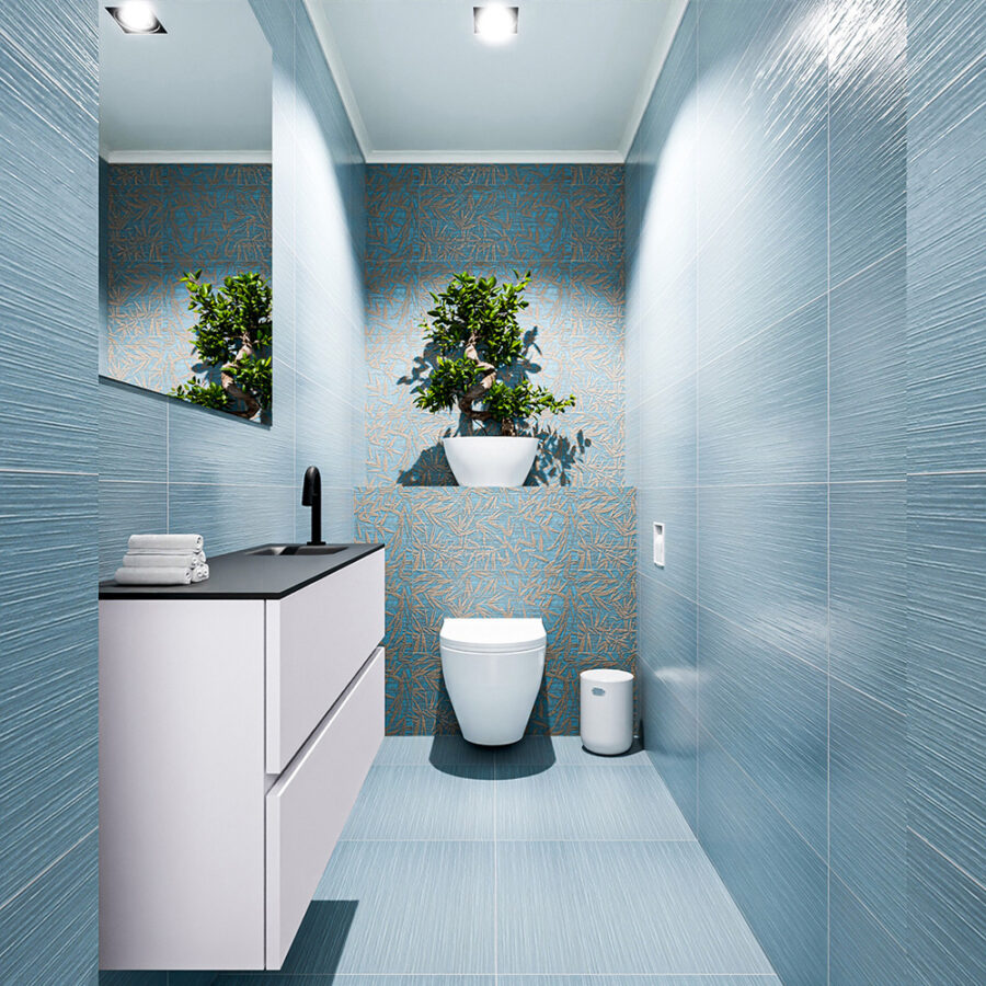 MONDIAZ ADA 100cm toiletmeubel cale. LEX wastafel urban positie rechts. Met 1 kraangat