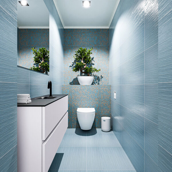 MONDIAZ ADA 120cm toiletmeubel cale. LEX wastafel urban positie midden. Met 1 kraangat