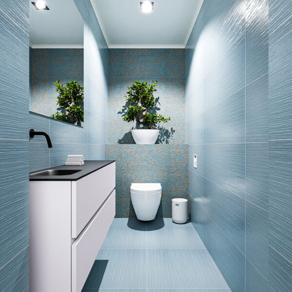 MONDIAZ ADA 120cm toiletmeubel cale. LEX wastafel urban positie links. Zonder kraangat