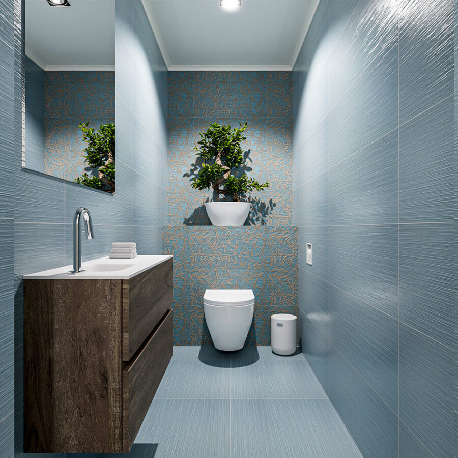 MONDIAZ ADA 80cm toiletmeubel dark brown. LEX wastafel talc positie links. Met 1 kraangat