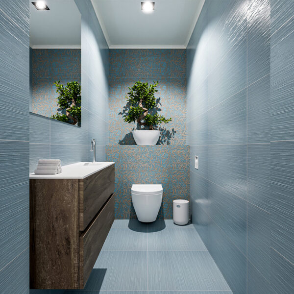 MONDIAZ ADA 100cm toiletmeubel dark brown. LEX wastafel talc positie rechts. Met 1 kraangat