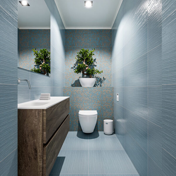 MONDIAZ ADA 120cm toiletmeubel dark brown. LEX wastafel talc positie links. Zonder kraangat