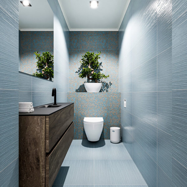 MONDIAZ ADA 120cm toiletmeubel dark brown. LEX wastafel urban positie midden. Met 1 kraangat