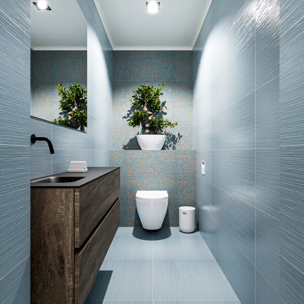 MONDIAZ ADA 120cm toiletmeubel dark brown. LEX wastafel urban positie links. Zonder kraangat