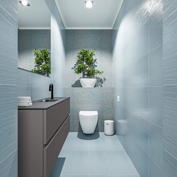MONDIAZ ADA 120cm toiletmeubel dark grey. LEX wastafel urban positie midden. Met 1 kraangat