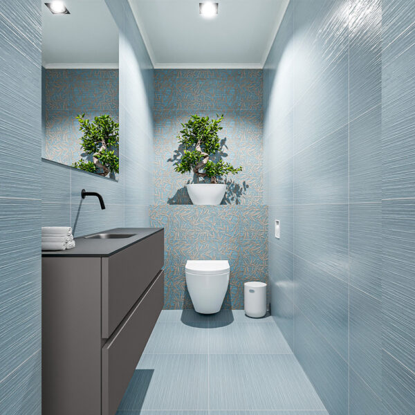 MONDIAZ ADA 120cm toiletmeubel dark grey. LEX wastafel urban positie midden. Zonder kraangat