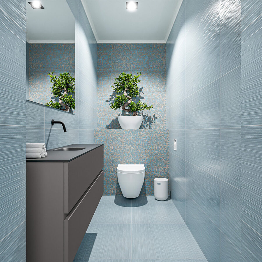 MONDIAZ ADA 120cm toiletmeubel dark grey. LEX wastafel urban positie midden. Zonder kraangat