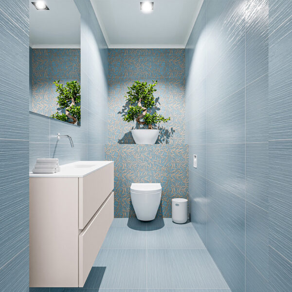 MONDIAZ ADA 100cm toiletmeubel linen. LEX wastafel talc positie midden. Zonder kraangat