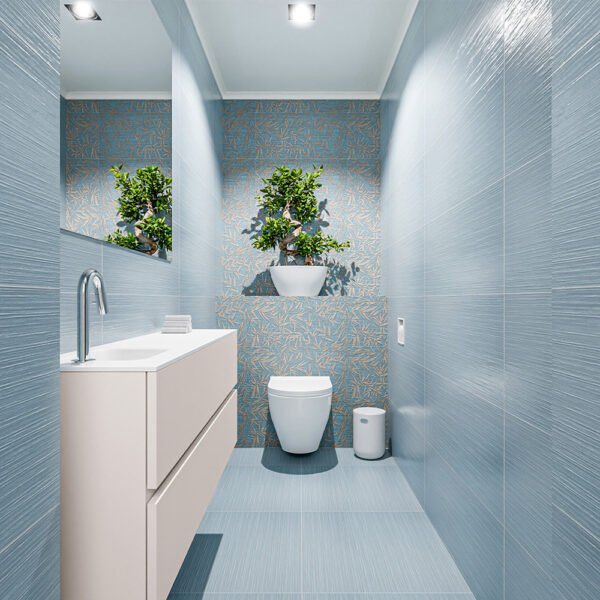 MONDIAZ ADA 120cm toiletmeubel linen. LEX wastafel talc positie links. Met 1 kraangat