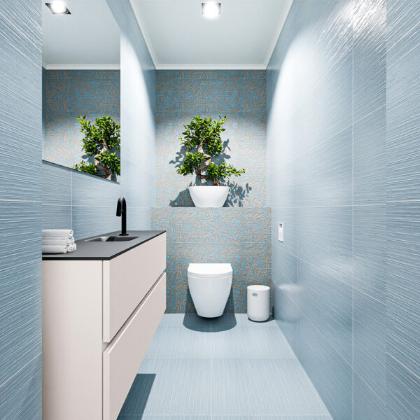 MONDIAZ ADA 120cm toiletmeubel linen. LEX wastafel urban positie midden. Met 1 kraangat