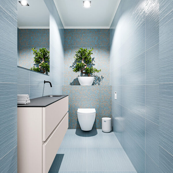 MONDIAZ ADA 120cm toiletmeubel linen. LEX wastafel urban positie rechts. Zonder kraangat