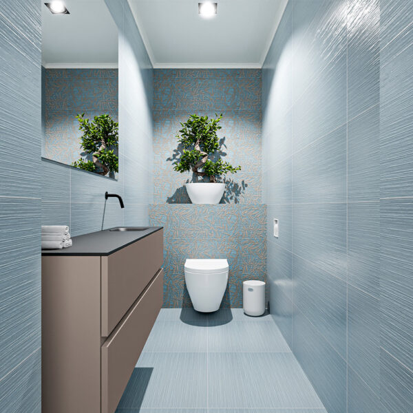 MONDIAZ ADA 120cm toiletmeubel smoke. LEX wastafel urban positie rechts. Zonder kraangat