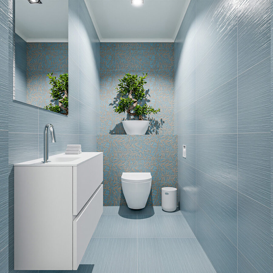 MONDIAZ ADA 80cm toiletmeubel talc. LEX wastafel talc positie links. Met 1 kraangat