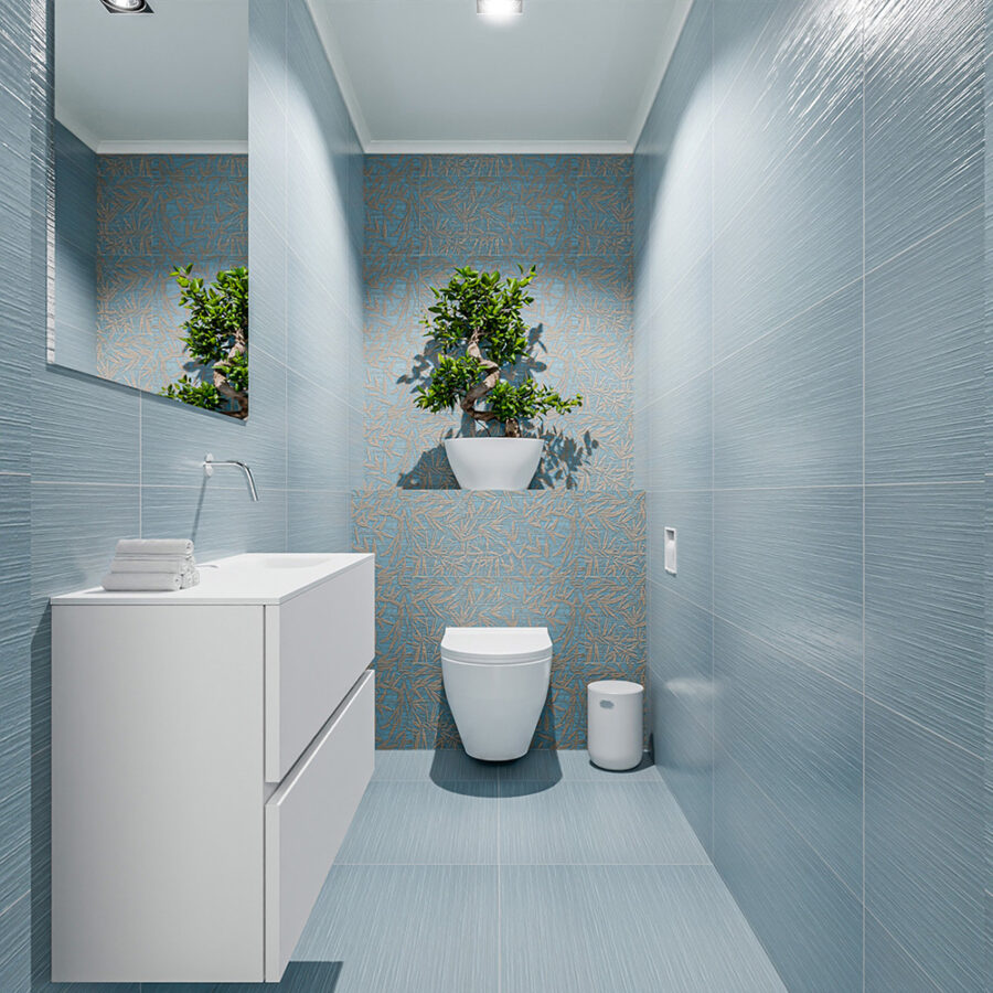 MONDIAZ ADA 80cm toiletmeubel talc. LEX wastafel talc positie rechts. Zonder kraangat