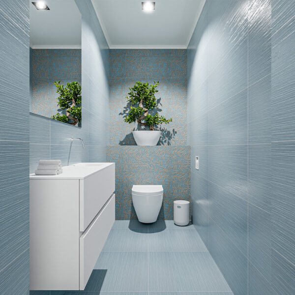 MONDIAZ ADA 100cm toiletmeubel talc. LEX wastafel talc positie rechts. Zonder kraangat