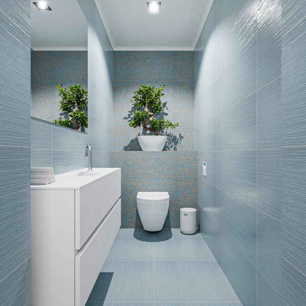 MONDIAZ ADA 120cm toiletmeubel talc. LEX wastafel talc positie midden. Met 1 kraangat