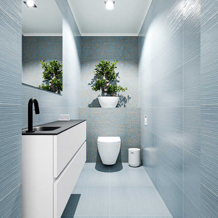 MONDIAZ ADA 120cm toiletmeubel talc. LEX wastafel urban positie links. Met 1 kraangat