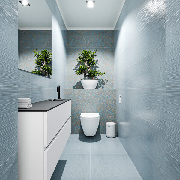 MONDIAZ ADA 120cm toiletmeubel talc. LEX wastafel urban positie rechts. Met 1 kraangat