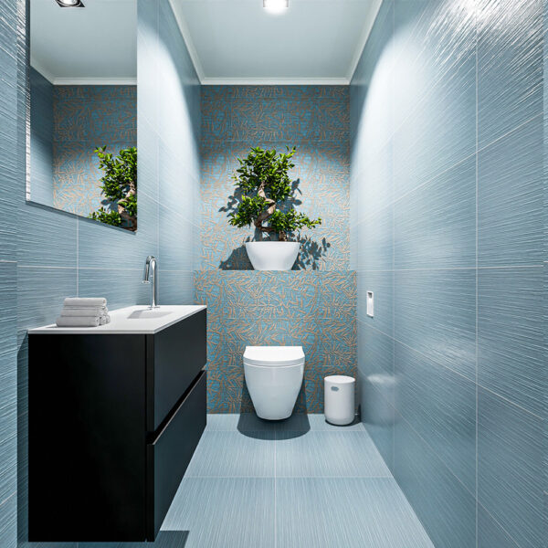 MONDIAZ ADA 80cm toiletmeubel urban. LEX wastafel talc positie midden. Met 1 kraangat