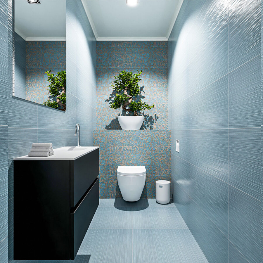 MONDIAZ ADA 80cm toiletmeubel urban. LEX wastafel talc positie rechts. Met 1 kraangat