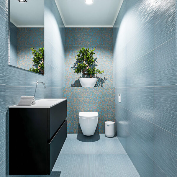 MONDIAZ ADA 80cm toiletmeubel urban. LEX wastafel talc positie rechts. Zonder kraangat