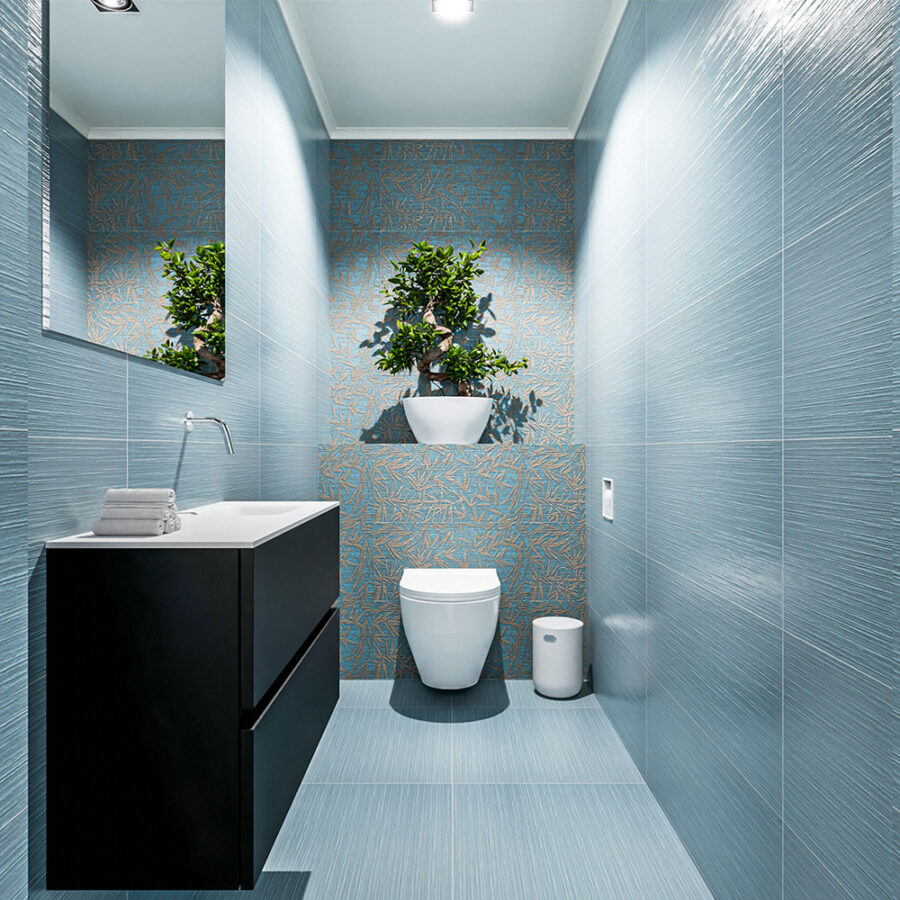 MONDIAZ ADA 80cm toiletmeubel urban. LEX wastafel talc positie rechts. Zonder kraangat