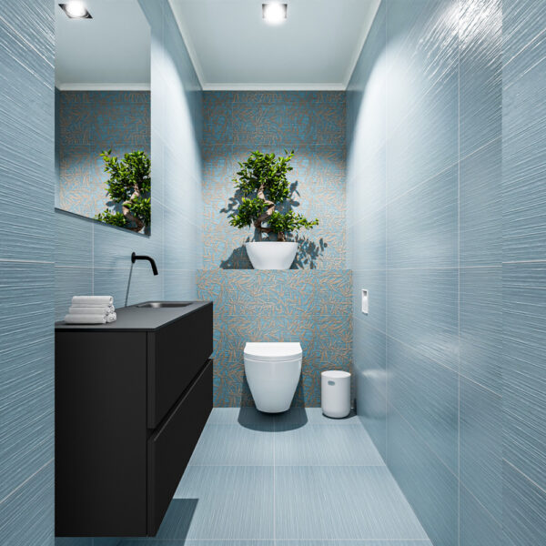MONDIAZ ADA 100cm toiletmeubel urban. LEX wastafel urban positie rechts. Zonder kraangat