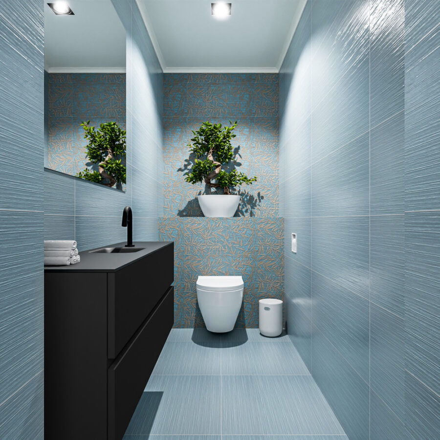 MONDIAZ ADA 120cm toiletmeubel urban. LEX wastafel urban positie midden. Met 1 kraangat