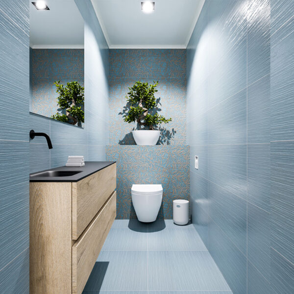 MONDIAZ ADA 120cm toiletmeubel washed oak. LEX wastafel urban positie links. Zonder kraangat