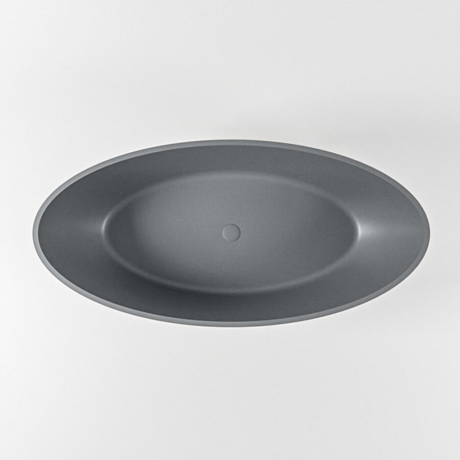 MONDIAZ HOLM vrijstaand bad 180x85cm kleur Plata / Plata - Afbeelding 8
