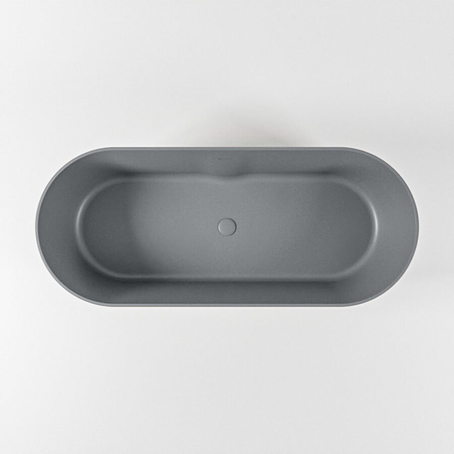 MONDIAZ NOBLE vrijstaand bad 180x75cm kleur Plata / Plata - Afbeelding 8