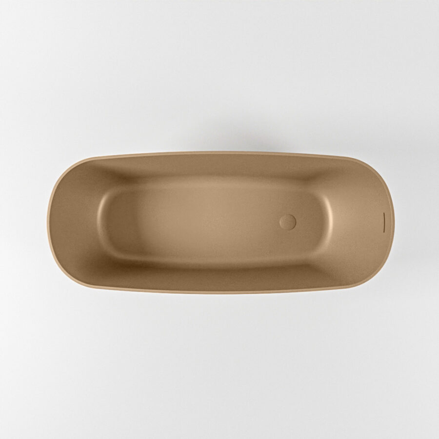 MONDIAZ ROCK vrijstaand bad 170x70cm kleur Oro / Oro - Afbeelding 8