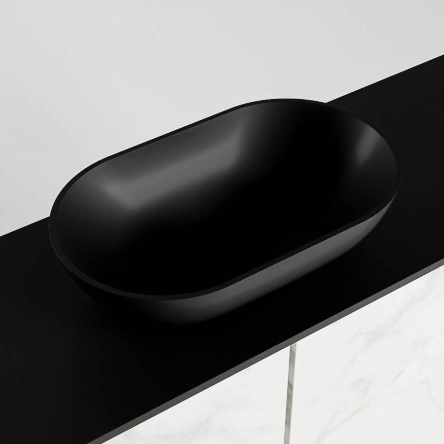MONDIAZ FOWY toiletmeubel 100cm kleur Carrara. Waskom positie midden kleur urban | urban. Met 1 kraangat - Afbeelding 7