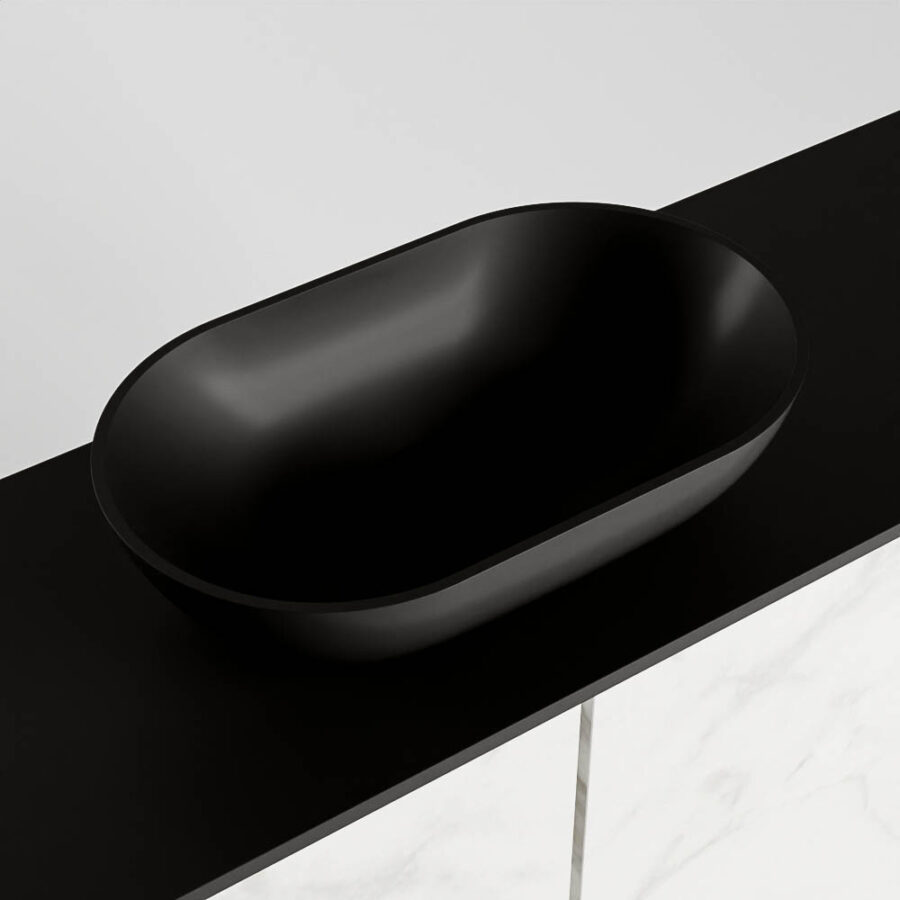 MONDIAZ FOWY toiletmeubel 100cm kleur Carrara. Waskom positie midden kleur urban | urban. Zonder kraangat - Afbeelding 7