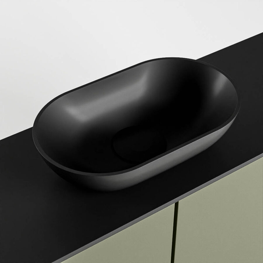 MONDIAZ FOWY toiletmeubel 120cm kleur army. Waskom positie midden kleur urban | urban. Met 1 kraangat - Afbeelding 7