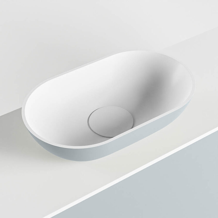 MONDIAZ FOWY toiletmeubel 120cm kleur clay. Waskom positie links kleur clay | talc. Met 1 kraangat - Afbeelding 7