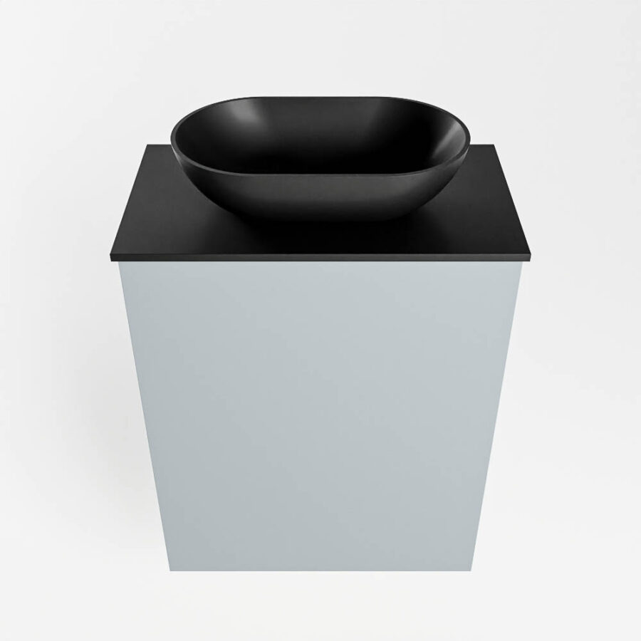 MONDIAZ FOWY toiletmeubel 40cm kleur clay. Waskom positie midden kleur urban | urban. Zonder kraangat - Afbeelding 5