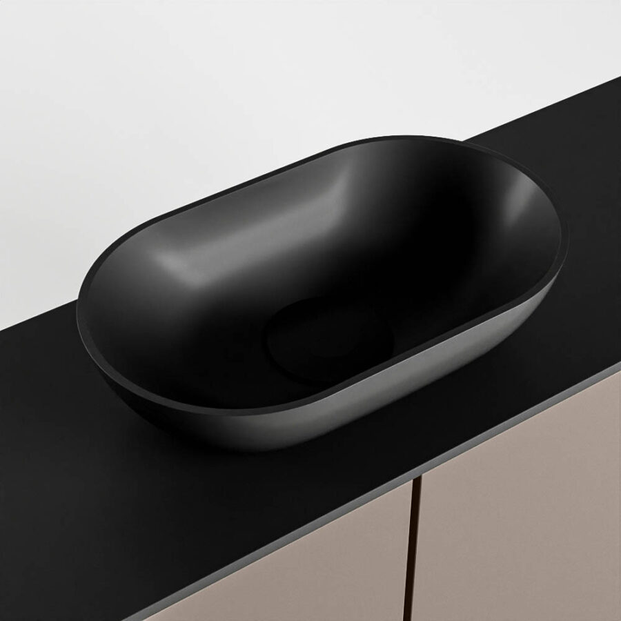 MONDIAZ FOWY toiletmeubel 120cm kleur smoke. Waskom positie midden kleur urban | urban. Met 1 kraangat - Afbeelding 7