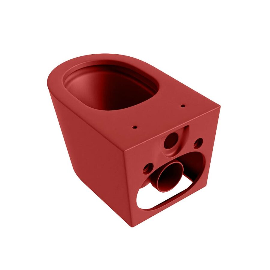 MONDIAZ LAVIE hangend toilet single fire rimless diepspoel Fire. - Afbeelding 3