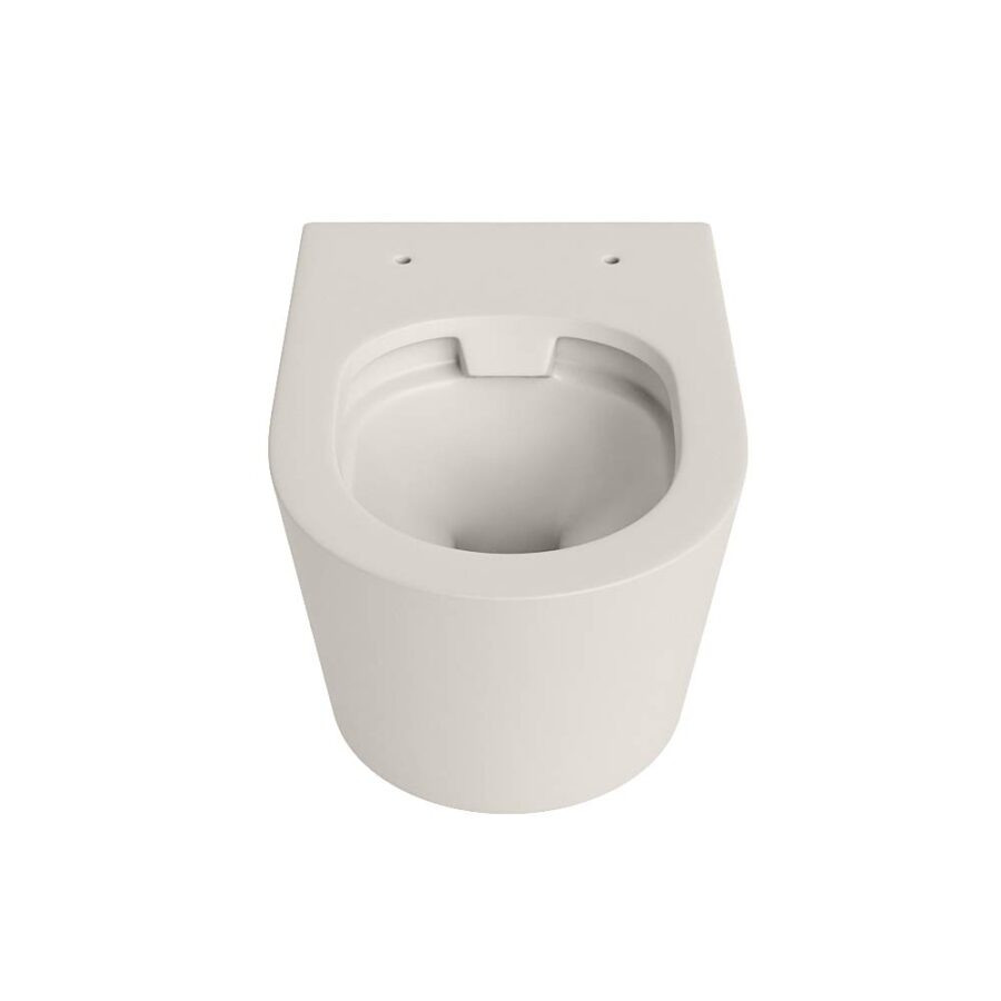 MONDIAZ LAVIE hangend toilet single fire rimless diepspoel Linen. - Afbeelding 2