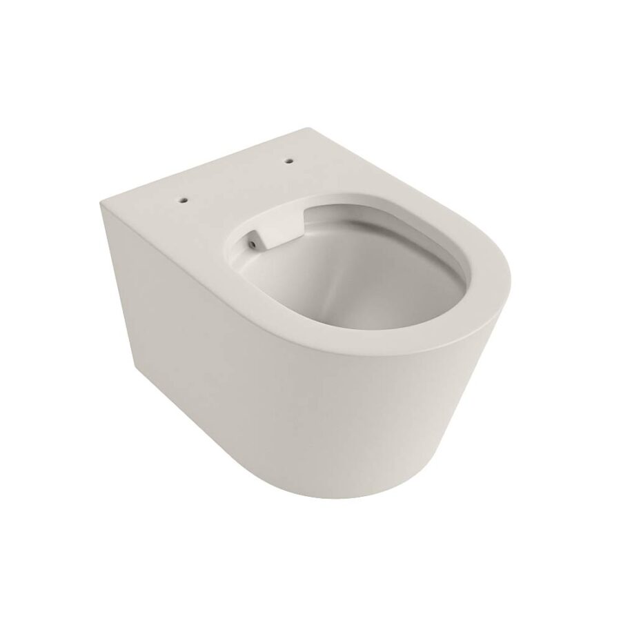 MONDIAZ LAVIE hangend toilet single fire rimless diepspoel Linen.