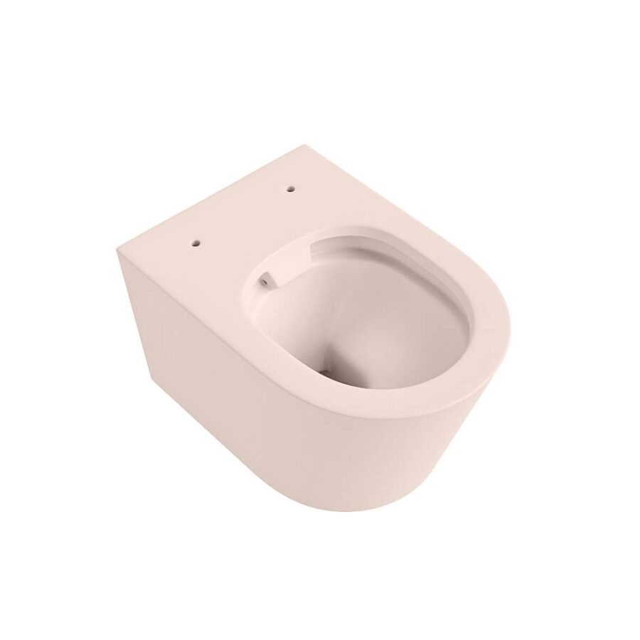 MONDIAZ LAVIE hangend toilet single fire rimless diepspoel Rosee. - Afbeelding 6