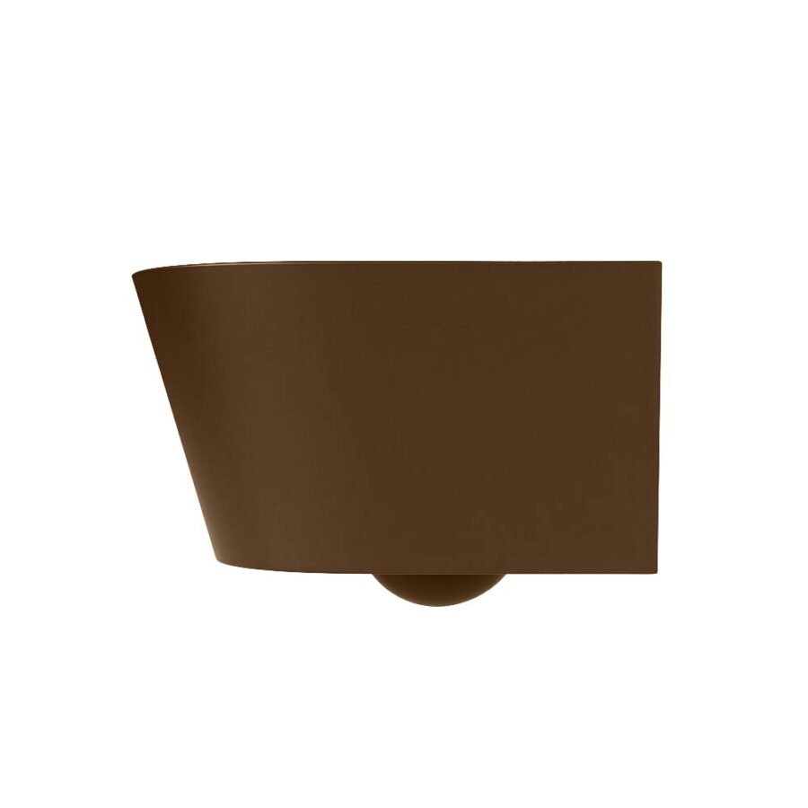 MONDIAZ LAVIE hangend toilet single fire rimless diepspoel Rust. - Afbeelding 5