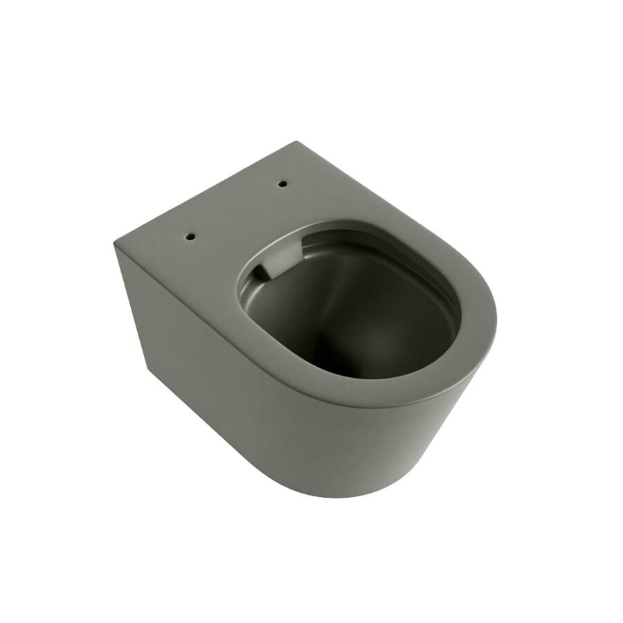 MONDIAZ LAVIE hangend toilet single fire rimless diepspoel Smoke. - Afbeelding 6
