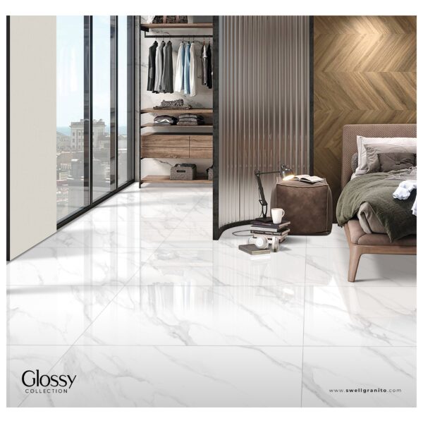 MAX - GLACIAR WHITE tegel - 600x1200MM