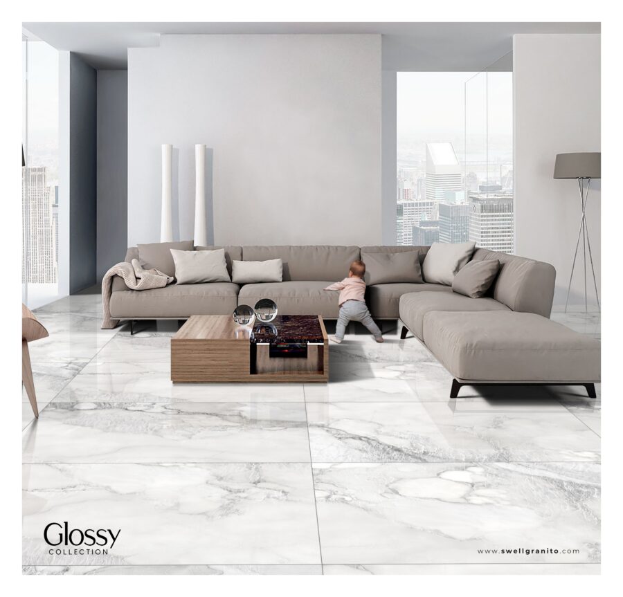 MAX - MARMO WHITE tegel - 600x1200MM