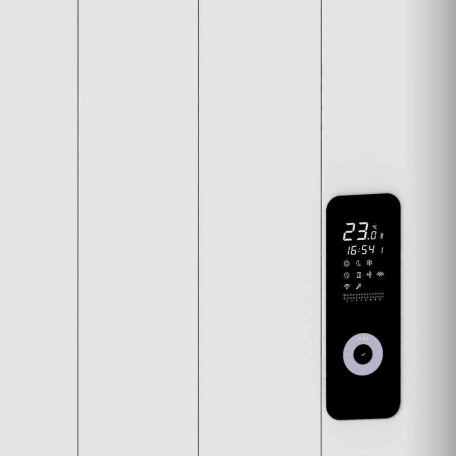 ELEKTRISCHE RADIATOR WIT / MUUR MET STEKKER+ WIFI PROGRAM 2000W - Afbeelding 3