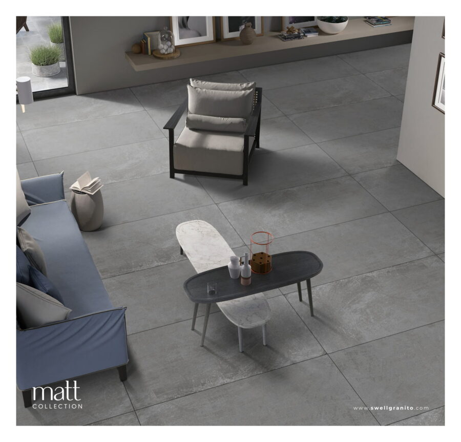 MAX - CUBIX GREY tegel - 600x1200MM