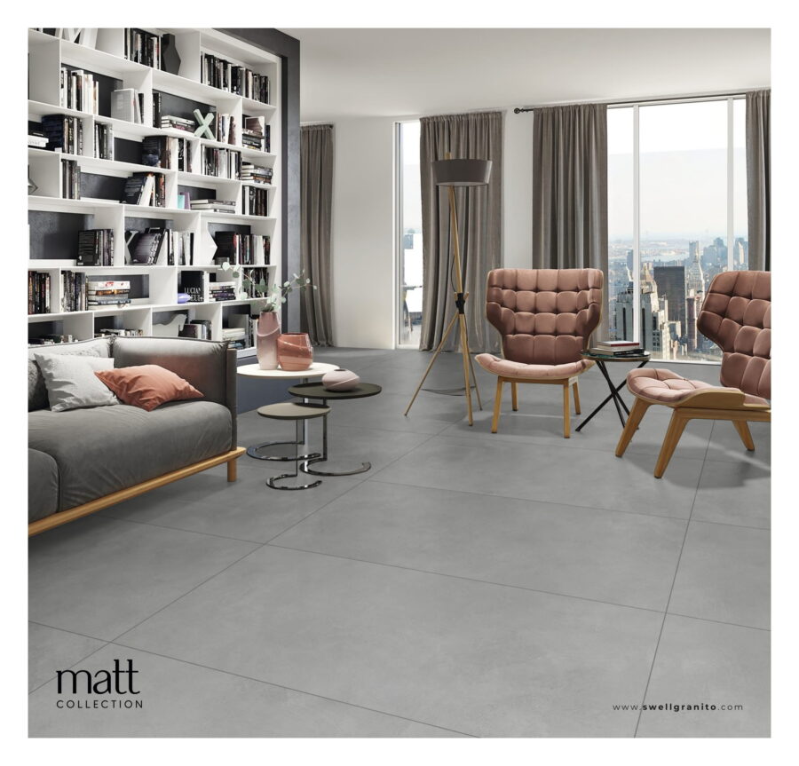 MAX - NORWAY GREY tegel - 600x1200MM
