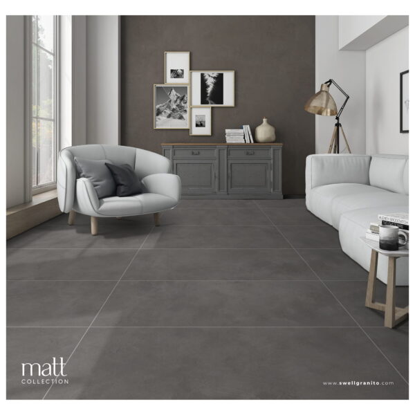 MAX - NORWAY SMOKE tegel - 600x1200MM